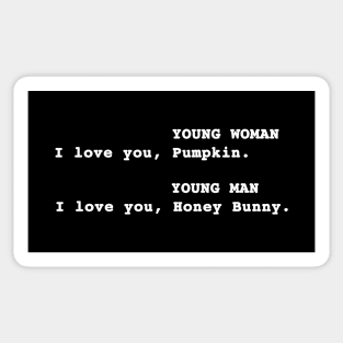 Pumpkin & Honey Bunny Sticker